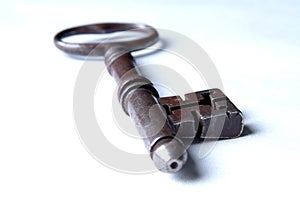 Single Victorian Vintage Mortice Key