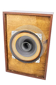 Single vintage speaker with full range driver