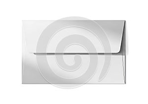 Single white envelope