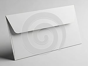 Single white envelope