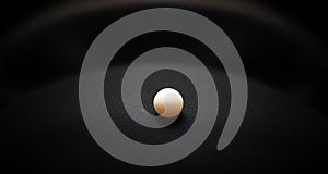 Single White Pearl on Velvet photo