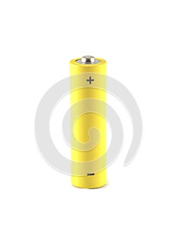 Single yellow battery