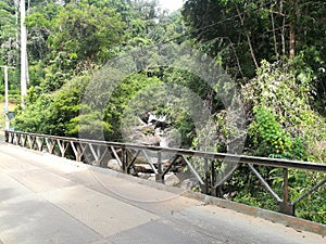Sinharaja Rainforest waterfalls in Sri Lanka and deniyaya district.