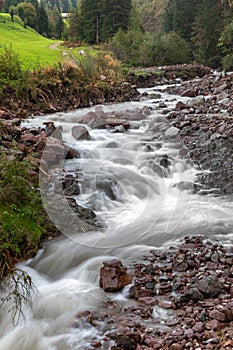 Sinichbach creek in Hafling