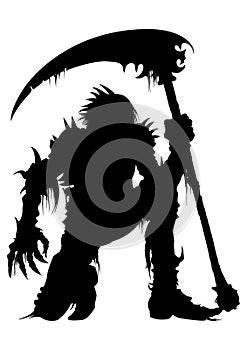 Sinister Dead Warrior Silhouette