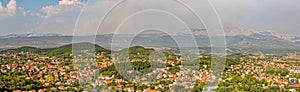 Sinj panoramic view