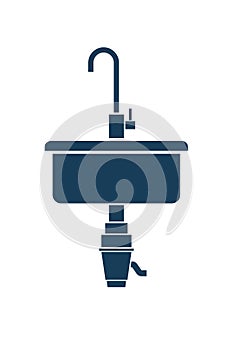 Sink with Garbage Disposal icon