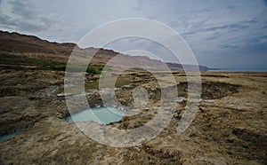 Sinkholes in the desert