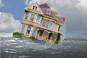 Sinking House foreclosure