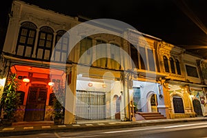 Sino-portuguese building at Old Phuket town