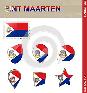 Sint Maarten Flag Set, Flag Set #233