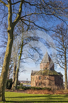 Sint Nicolaas church in the Valkhof park in Nijmegen photo