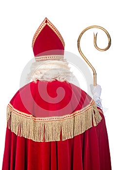 Sinterklaas from the back