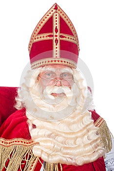 Sinterklaas on his chair