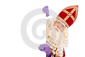 Sinterklaas isolated on withe