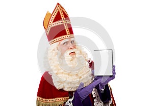 Sinterklaas showing blank DVD box