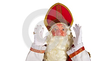 Sinterklaas surprised