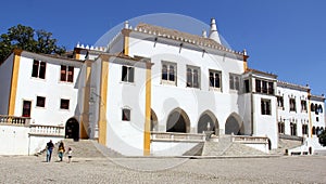 Sintra National Palace, former royal summer residence, Portugal