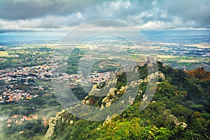 Sintra , view fro above , Portugal