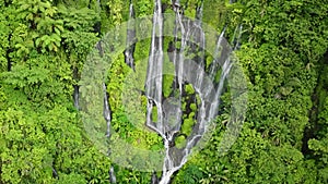 Sinulom Falls in the Philippines. Mindanao.