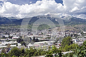 Sion aerial view