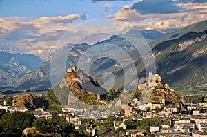 Sion in the evening light