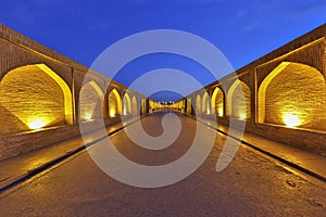 Siosepol Bridge, Isfahan, Iran