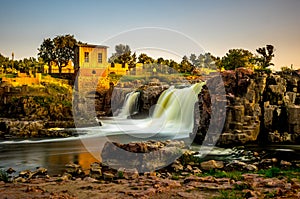 Sioux Falls at sunset