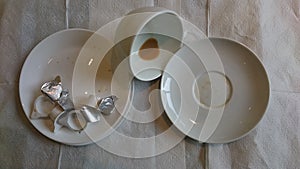 sip coffee after breakfast,