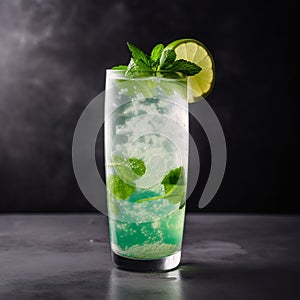 Refreshing Mint Lime Drink