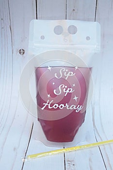 Sip Sip Hooray Adult Reusable Drink Pouch