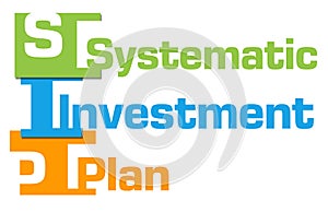 SIP - Systematic Investment Plan Colorful Abstract Stripes