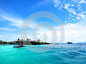 Sipadan Kapalai Diving Resort off Mabul Island, Borneo