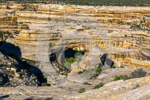 Sipapu Bridge in Natural Bridges National Monument in Utah