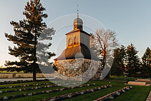 Sipoon vanha kirkko Finland Autumn