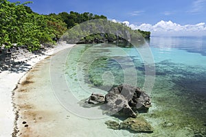 Siquijor island beach concrete terrace philippines