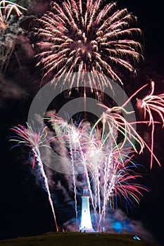 Sir John Barrow Monument Fireworks