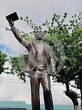 Sir John Melvin Compton,  Late Prime Minister of Saint Lucia.