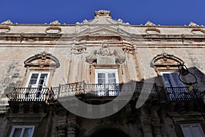 Siracusa - Facciata di Palazzo Beneventano photo