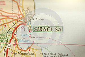 Siracusa. The island of Sicily, Italy