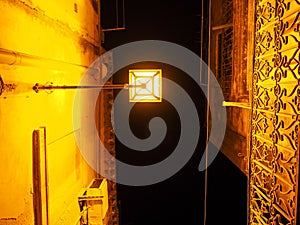 Siracusa streets at night