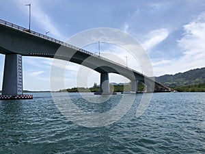 Siri Lanta Bridge in Koh Lanta Thailand