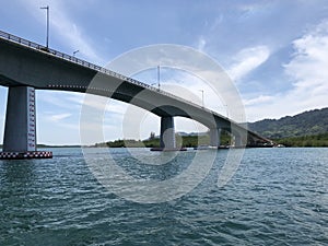 Siri Lanta Bridge in Koh Lanta Thailand photo