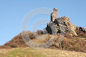 Siria fortress, Romania photo