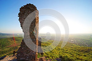 Siria Medieval Fortress in Arad County