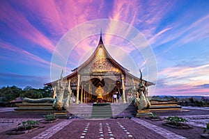 Sirindhorn Wararam Phu Prao Temple Wat Phu Prao, Ubon Ratchathani, Thailand