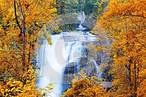 Sirithan waterfall in Doi Inthanon national park, Chiang Mai, Thailand One of the famous waterfalls