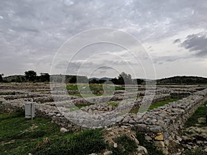 sirkap remains of Buddhism, Taxila, Punjab, Pakistan