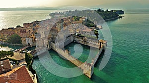 Sirmione Castle - Garda lake - Italy