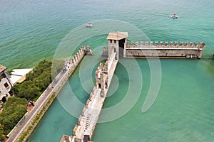 Sirmione city, Italy